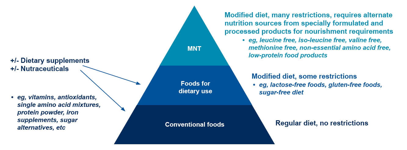 Medical Nutritional Therapy as a Subset of Other Food Categories