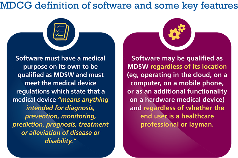 Summary of MDCG guidelines