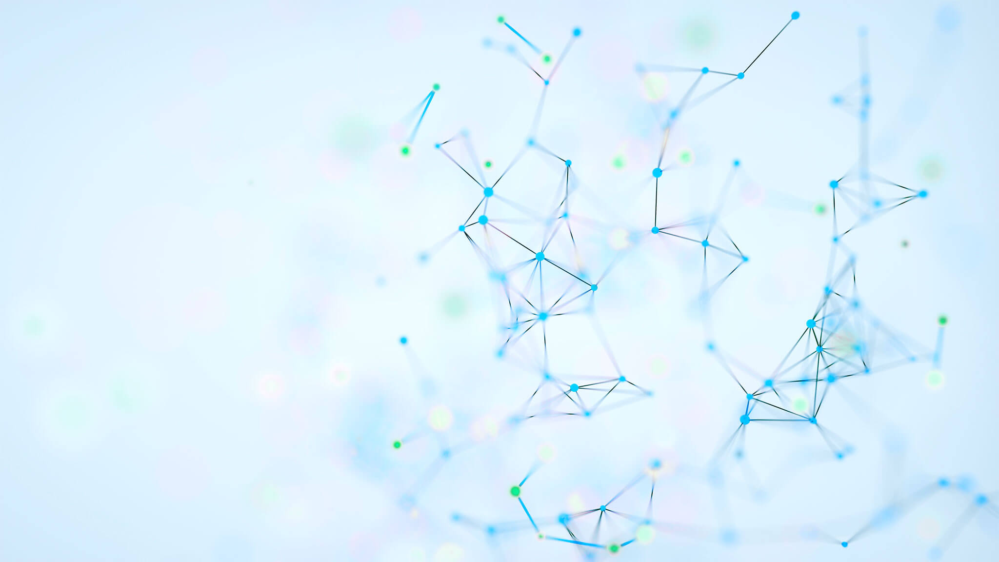 Abstract image of connecting data